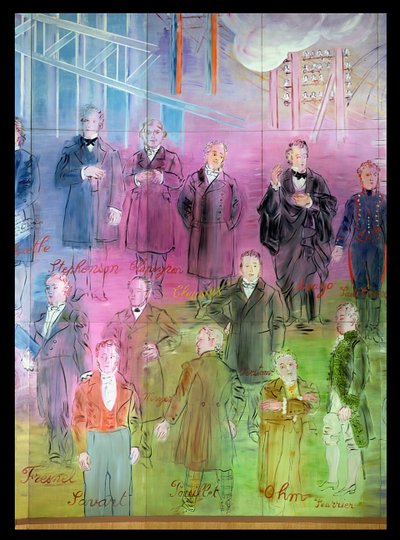 La Fee Electricite door Raoul Dufy