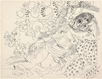 Perzisch model door Raoul Dufy