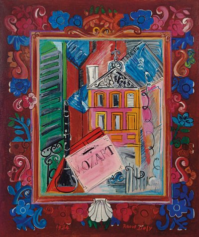 Mozart door Raoul Dufy