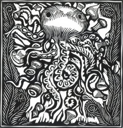 Octopus door Raoul Dufy