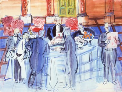 Het buffet door Raoul Dufy