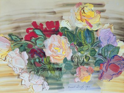 De rozen door Raoul Dufy