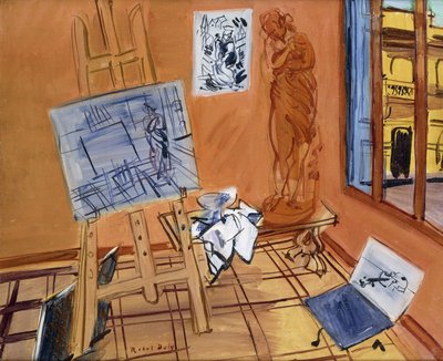 Het atelier aan de Rue Jeanne d
