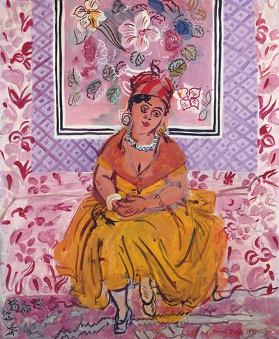 De vrouw uit Martinique door Raoul Dufy
