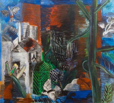 De verlaten tuin door Raoul Dufy