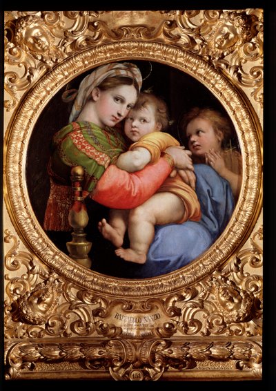 De Madonna van de Stoel door Raphael