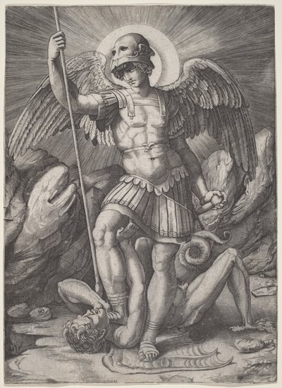 Sint-Michiel door Raphael