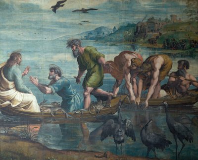 De Wonderbaarlijke Visvangst door Raphael