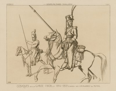 Russische Kozakken van de Garde (1808 en 1814-15) door Raphael Jacquemin