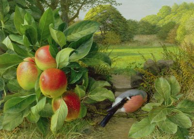 Katja Appel en Goudvink door Raymond Booth