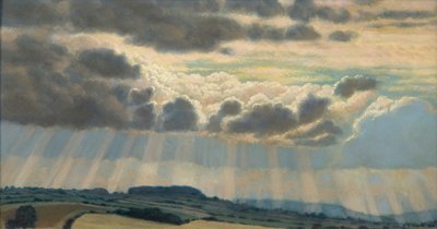 Landschap met wolken door Raymond Booth