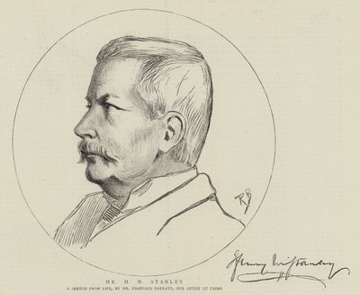 De heer H.M. Stanley door Reginald Barratt