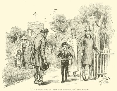 Illustratie voor Little Lord Fauntleroy door Reginald Bathurst Birch