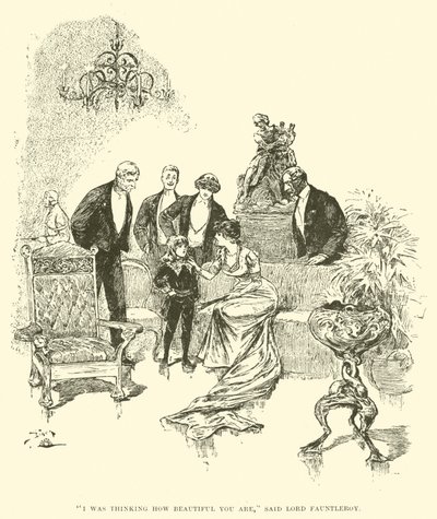 Illustratie voor Little Lord Fauntleroy door Reginald Bathurst Birch