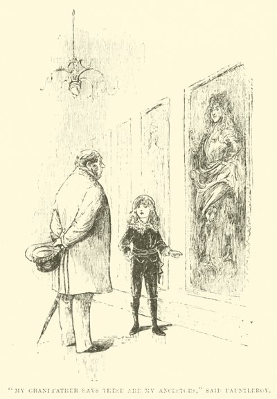 Illustratie voor Little Lord Fauntleroy door Reginald Bathurst Birch