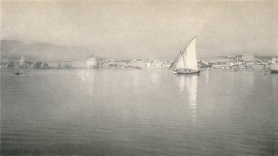 In de haven, Palma, Mallorca, ca. 1927 door Reginald Belfield