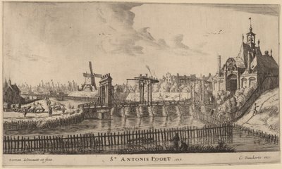 St. Antonispoort door Reinier Nooms, called Zeeman