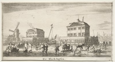 Verschillende Schepen en Gezichten van Amsterdam (Verscheÿde Schepen en Gesichten van Amstelredam), Deel III: De Blokhuizen door Reinier Nooms, called Zeeman