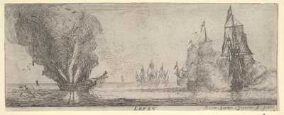 Le Feu, uit De Elementen, 17e eeuw door Reinier Zeeman
