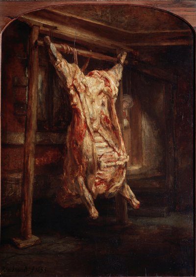 Le boeuf barche door Rembrandt van Rijn
