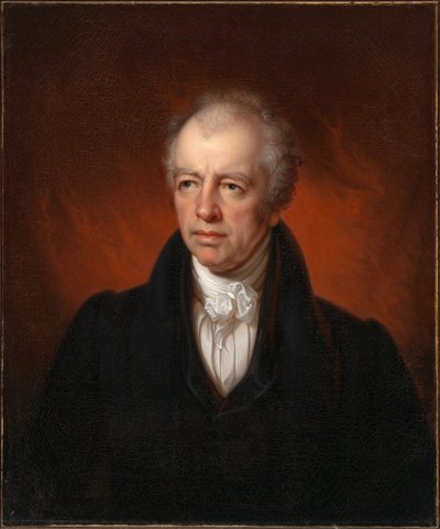 James Kent door Peale door Rembrandt Peale