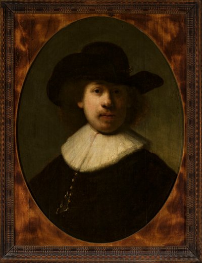 Zelfportret door Rembrandt van Rijn