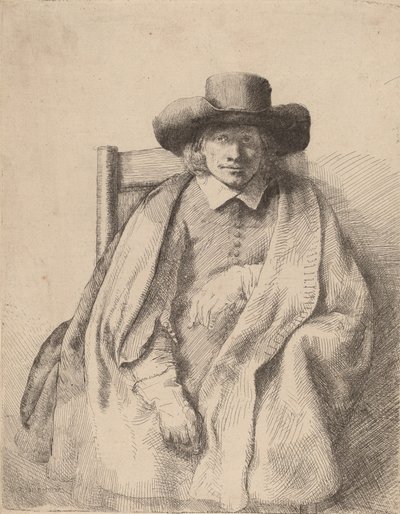 Clement de Jonghe, 1651 door Rembrandt van Rijn