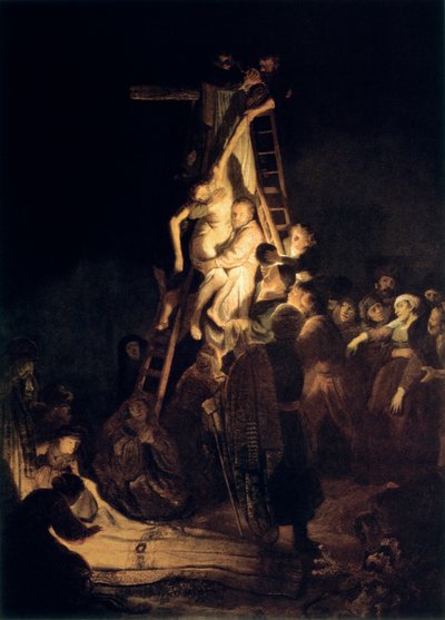Afdaling van het kruis, 1634 door Rembrandt van Rijn