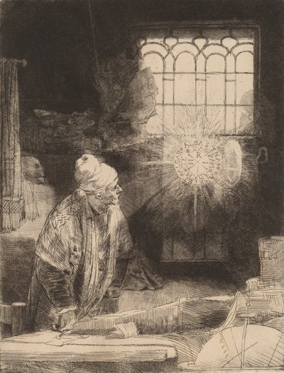 Faust door Rembrandt van Rijn
