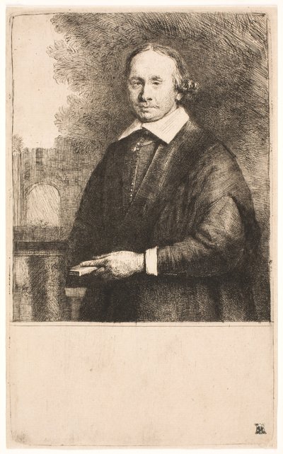 Jan Antonide van der Linden, Professor of medicine door Rembrandt van Rijn