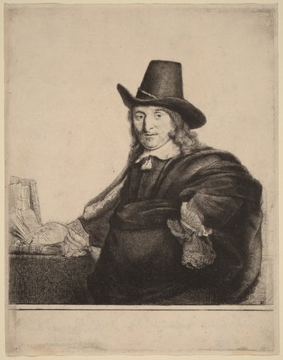 Jan Asselijn door Rembrandt van Rijn