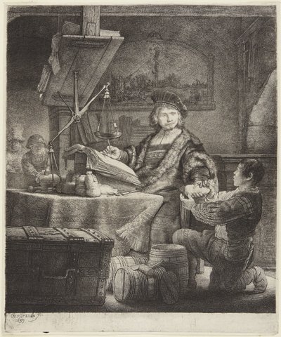  door Rembrandt van Rijn