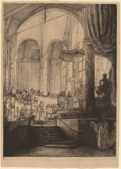 Medea, of het Huwelijk van Jason en Creusa door Rembrandt van Rijn