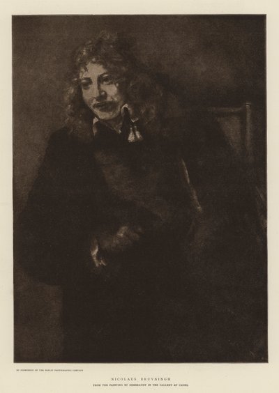 Nicolaus Bruyningh door Rembrandt van Rijn