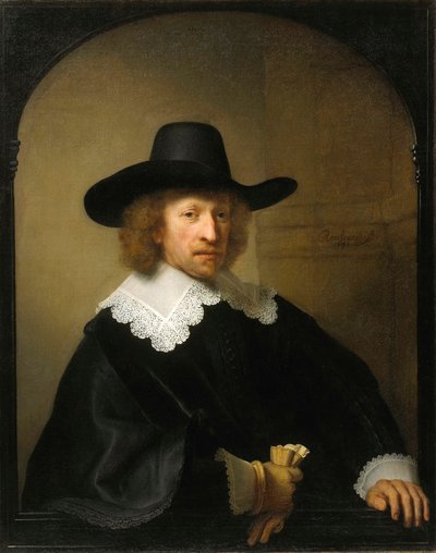 Portret van Nicolaes van Bambeeck door Rembrandt van Rijn