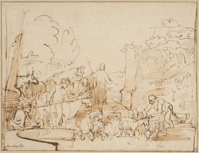  door Rembrandt van Rijn