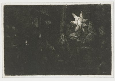 Ster van de Koningen door Rembrandt van Rijn