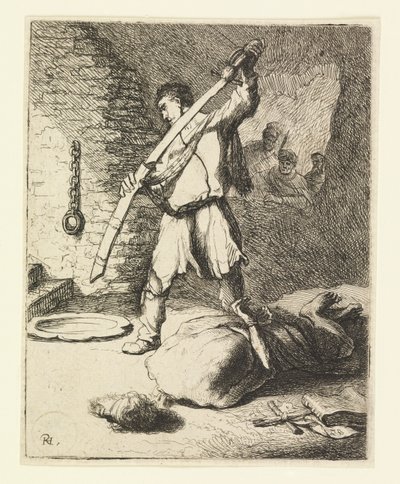 De Onthoofding van Johannes de Doper door Rembrandt van Rijn