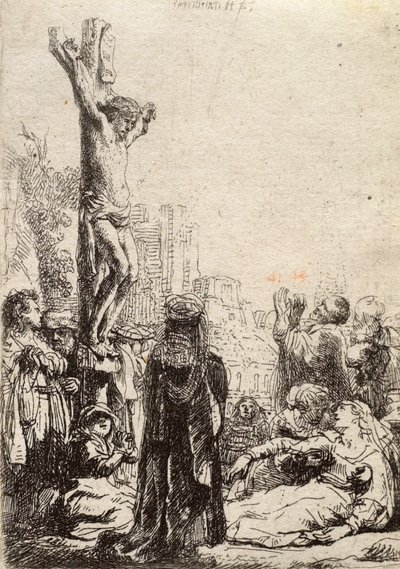 De kruisiging door Rembrandt van Rijn
