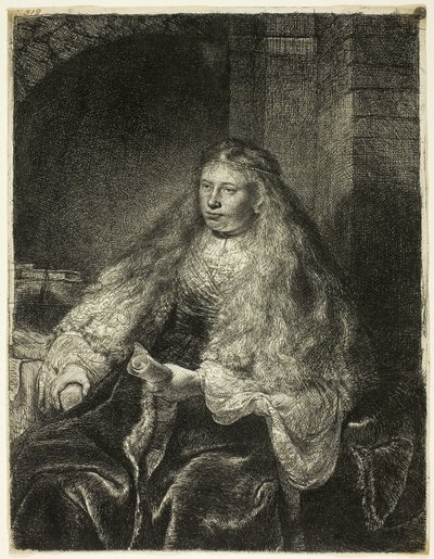 De Grote Joodse Bruid door Rembrandt van Rijn