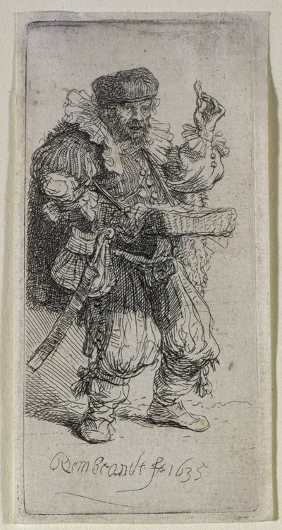 De kwakzalver door Rembrandt van Rijn