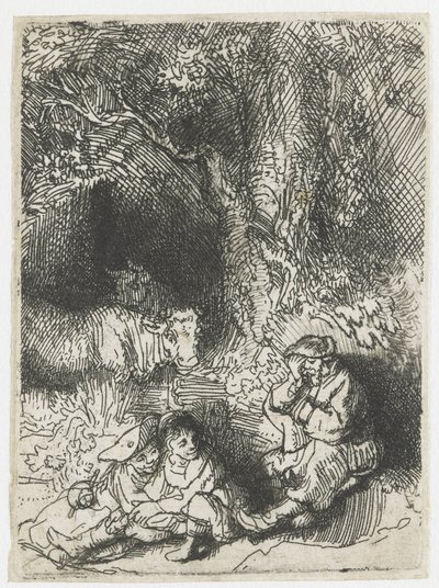  door Rembrandt van Rijn