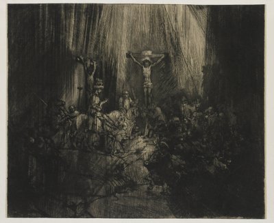 De Drie Kruisen door Rembrandt van Rijn