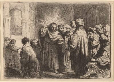 De Schattingpenning door Rembrandt van Rijn