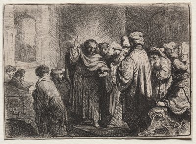 De Schatting door Rembrandt van Rijn