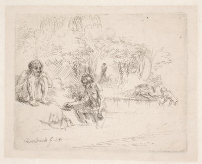  door Rembrandt van Rijn