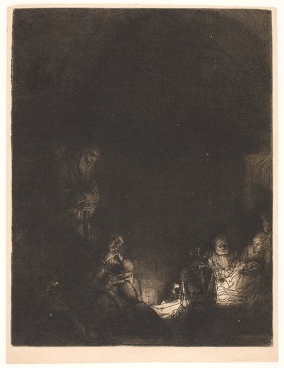 De begrafenis door Rembrandt van Rijn