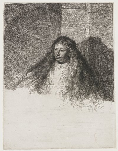 De grote Joodse bruid door Rembrandt van Rijn