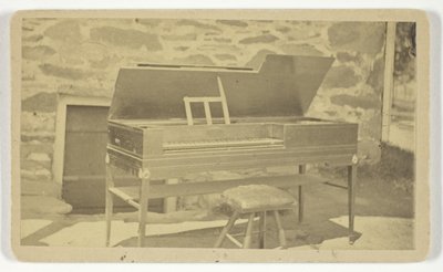 Piano op het hoofdkwartier van Washington (Newburgh, NY) door Remillard