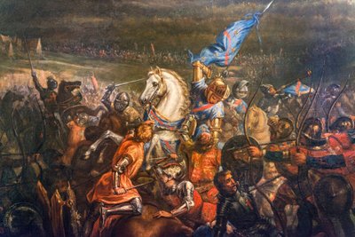 Honderdjarige Oorlog: de Slag bij Formigny op 15/04/1450 door Remy Eugene Julien